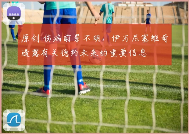 原创 伤病前景不明,伊万尼塞维奇透露有关德约未来的重要信息